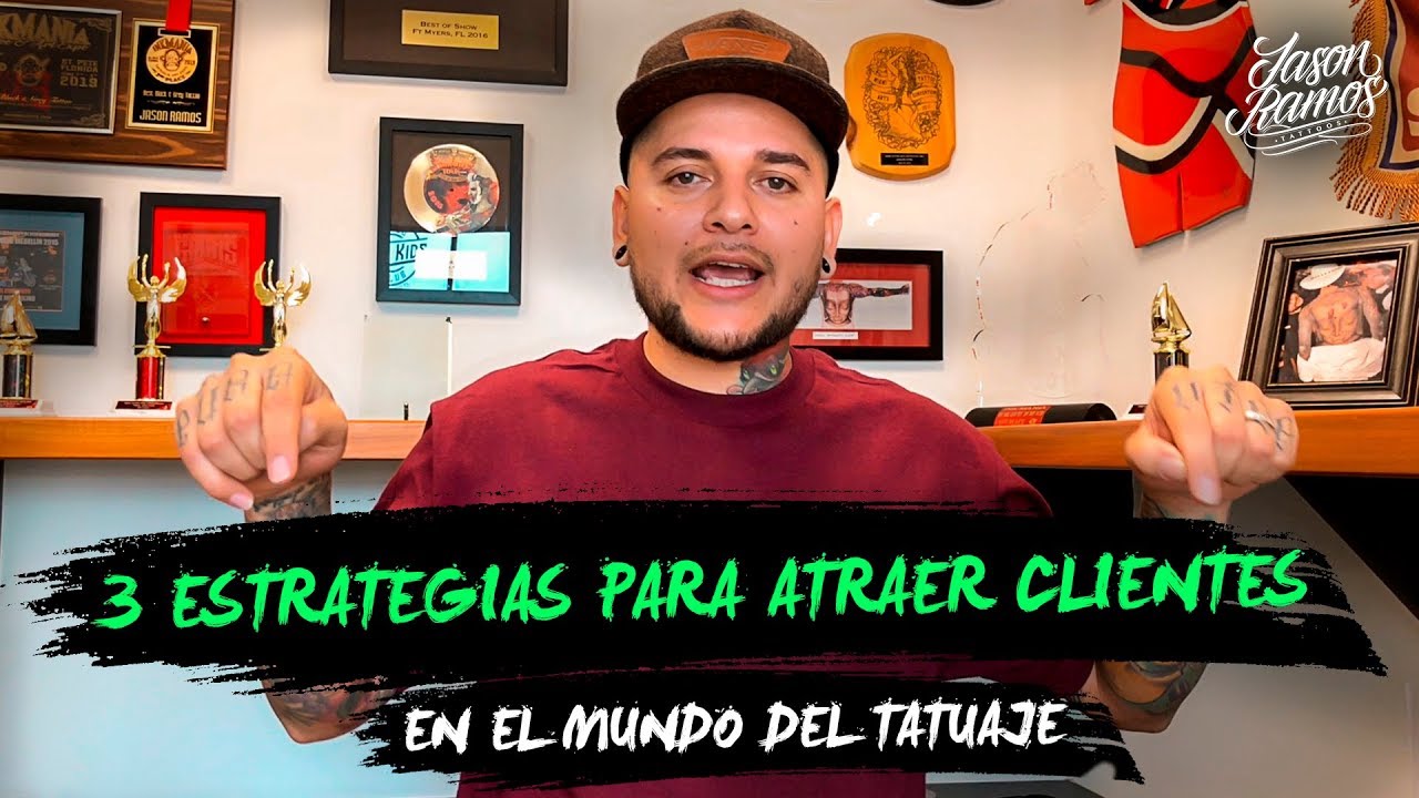 👌 3 ESTRATEGIAS Para conseguir CLIENTES como Tatuador CUANDO Estas Empezando en el Mundo del TATUAJE