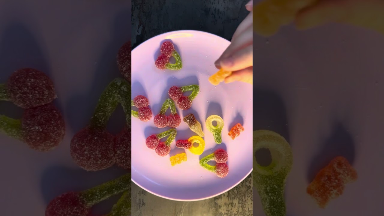 Ekşi-Tatlı Jelibon Yeme ASMR 😋 | Sakinleş, Tadını Çıkar 🍬🎧