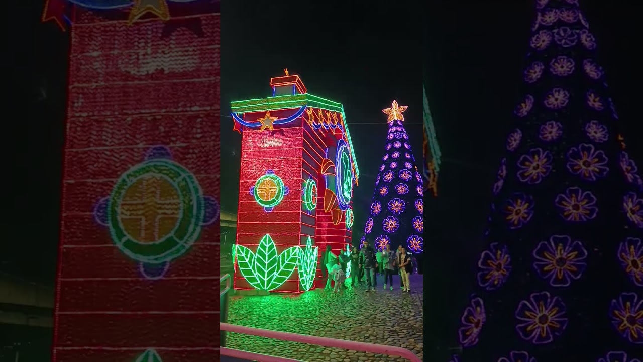 Alumbrados parque del rio Medellín 2025-2026 parte 1