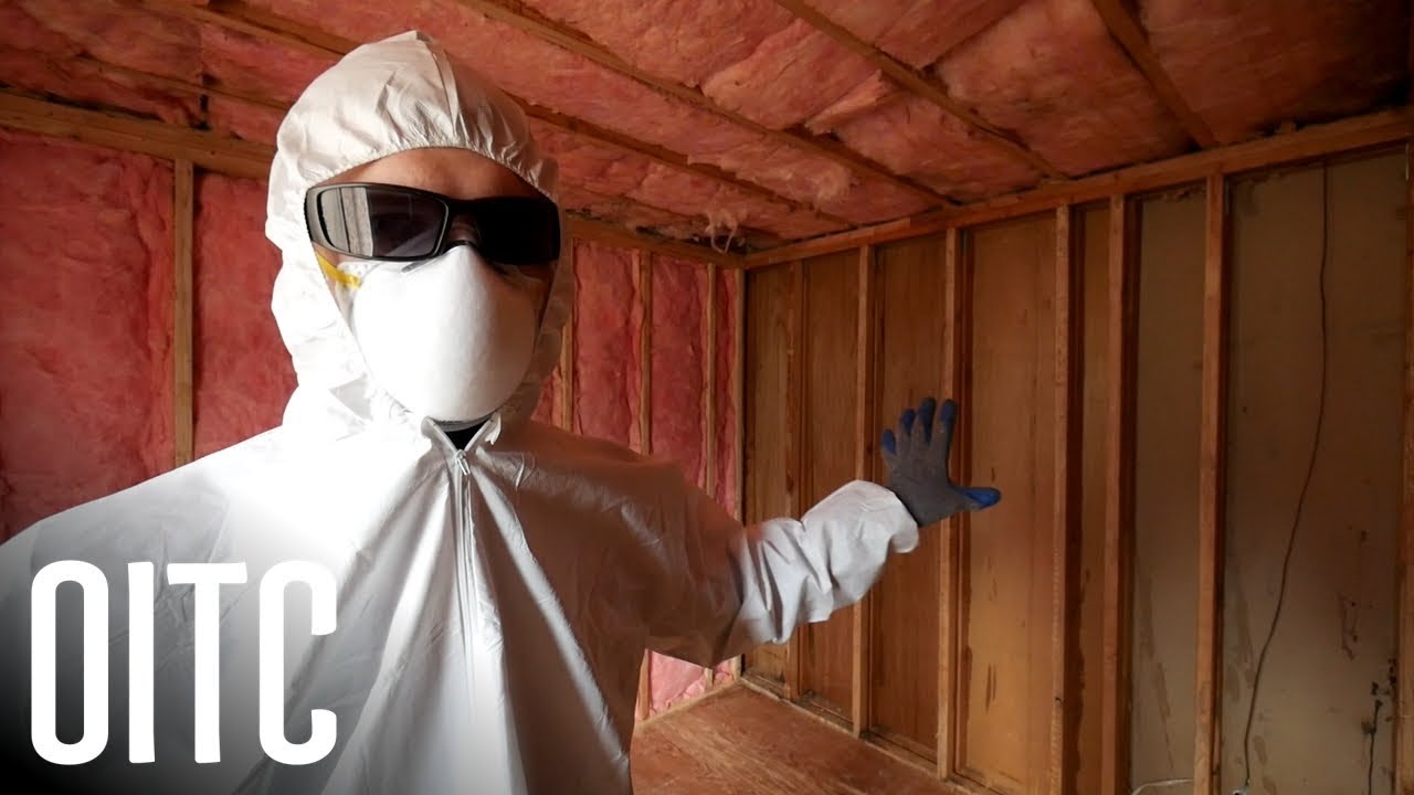 Removing the Old Fiberglass - Home Renovation