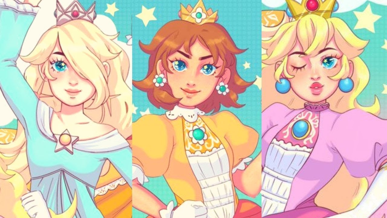 ✿ Daisy, Peach and Rosalina Tribute - Wonderland ✿