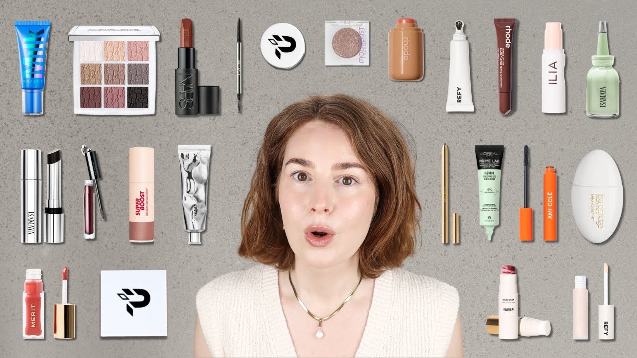 reviewing SO much makeup all in 1 video