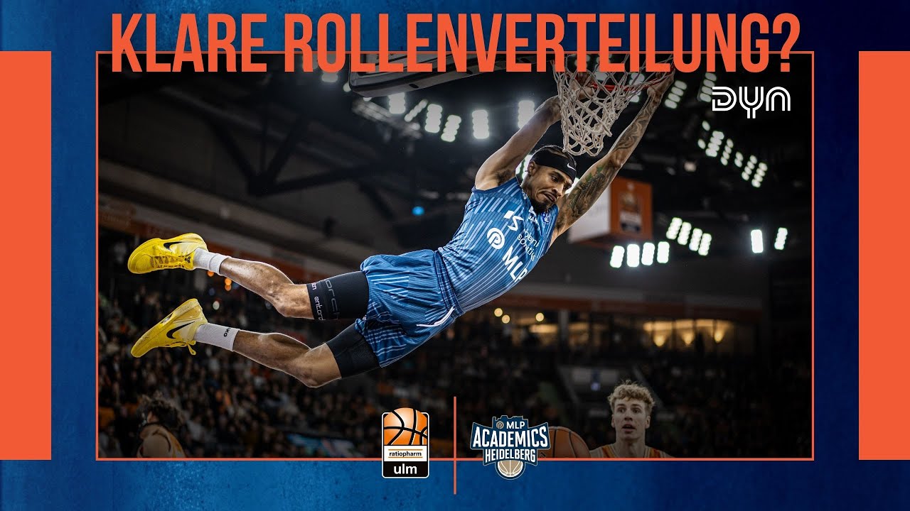 Highlights: ratiopharm ulm - MLP Academics Heidelberg | easyCredit BBL | Dyn Basketball
