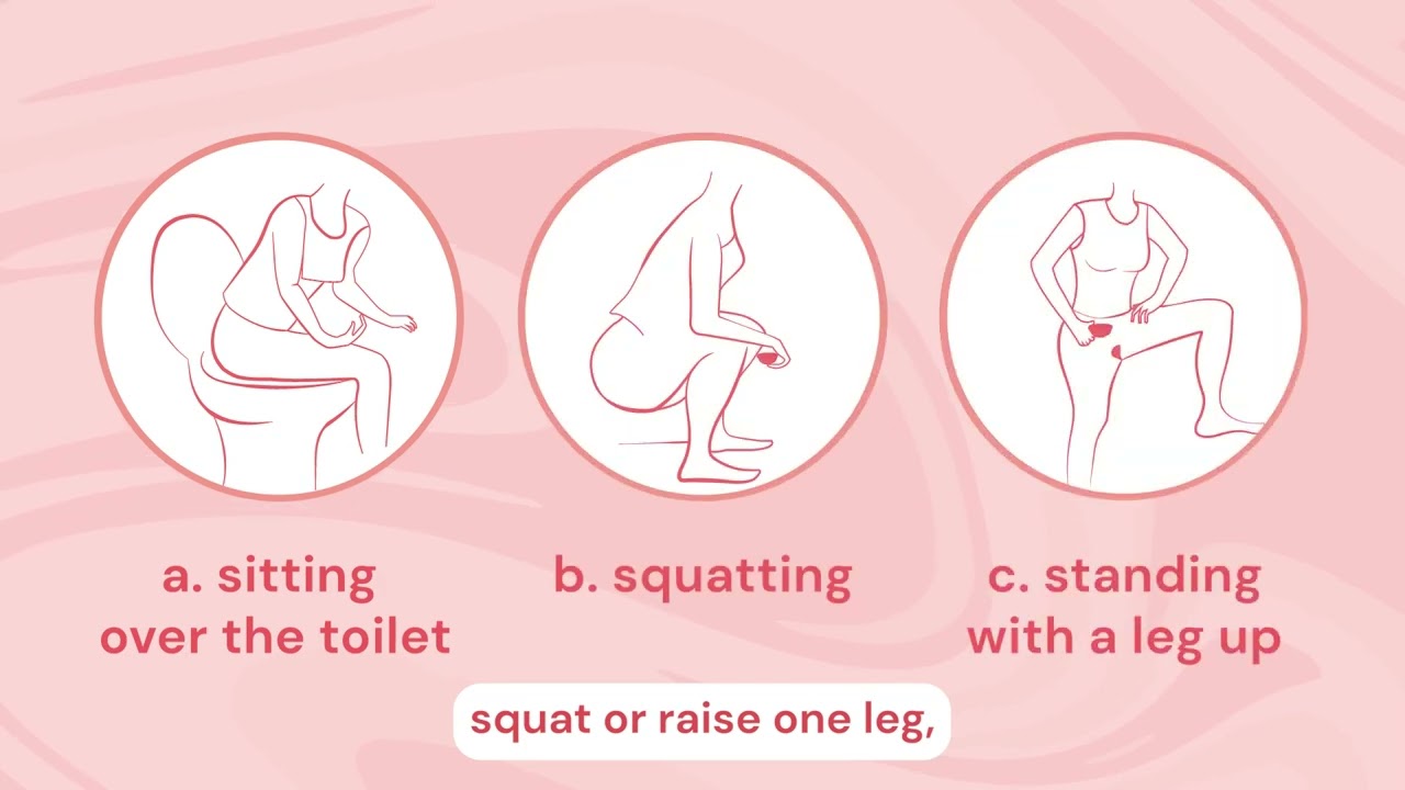 How To Insert & Remove a menstrual disc 