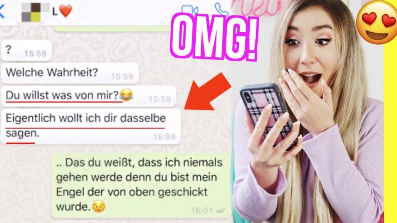 mein WHATSAPP SONGTEXT PRANK an NACHBAR Schwarm *FUNKTIONIERT*