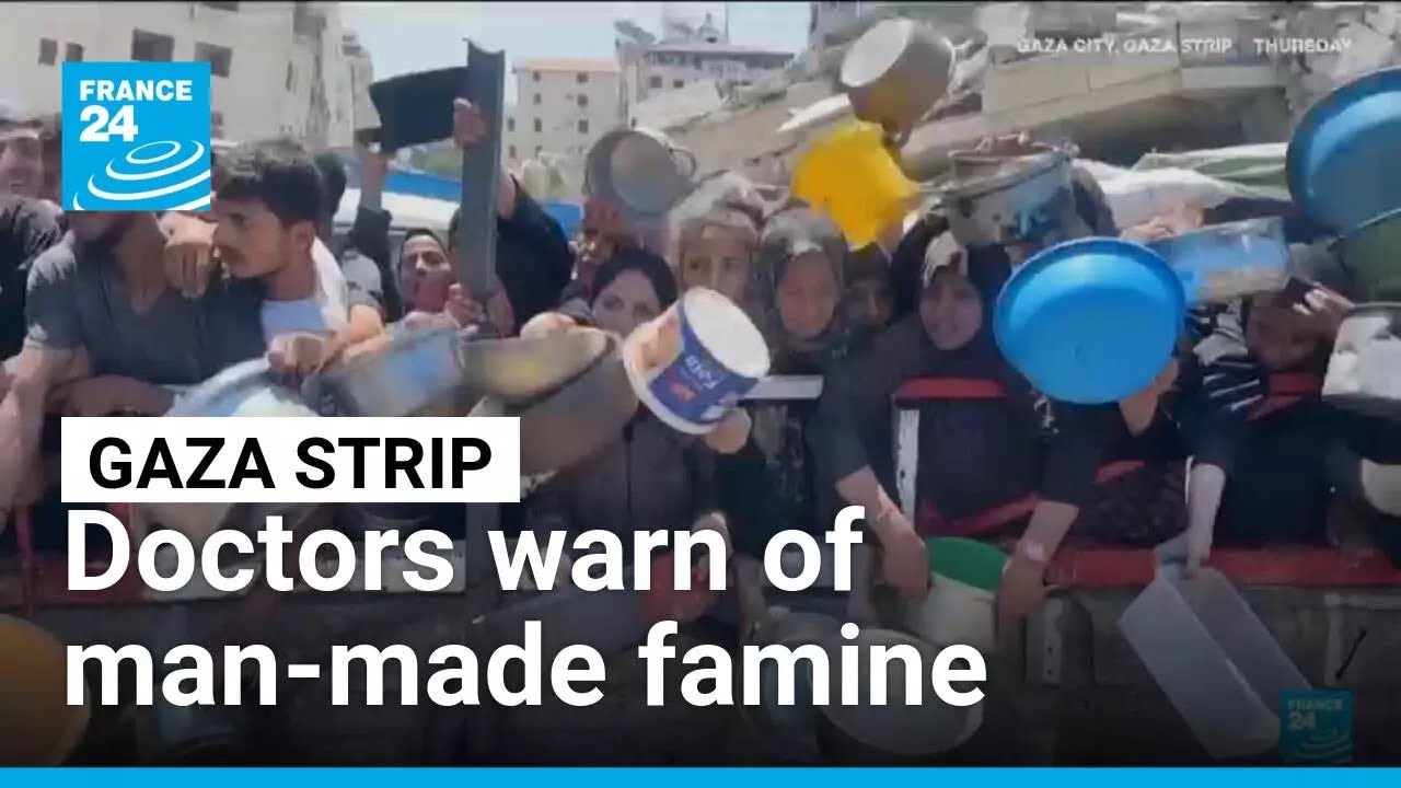 Doctors warn of man-made famine in Gaza • FRANCE 24 English