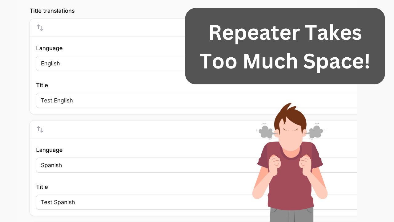 Filament Repeater: Change to Grid or Table?