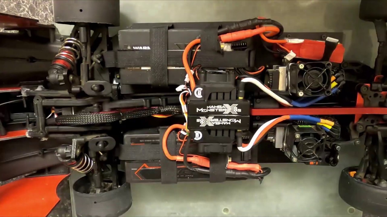 16s Arrma Limitless Dual MMX8s 400amp ESC Dual Motor Quick look