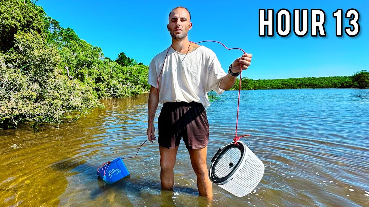 14 Hour Challenge ONLY USING LIVE BAIT