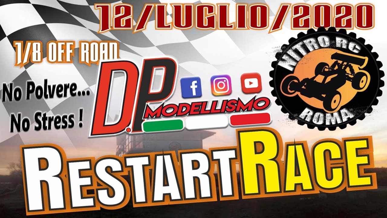 First race after quarantine - Prima gara dopo la quarantena - RestartRace ! - Race Vlog #01