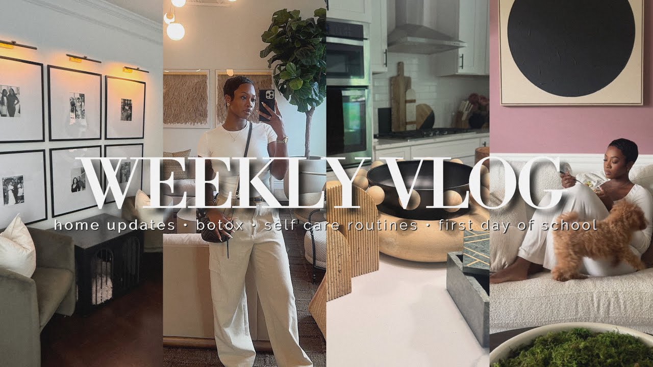 Self Care Vibes, Trying Botox, Home Updates & First Day of High School | Maya Galore
