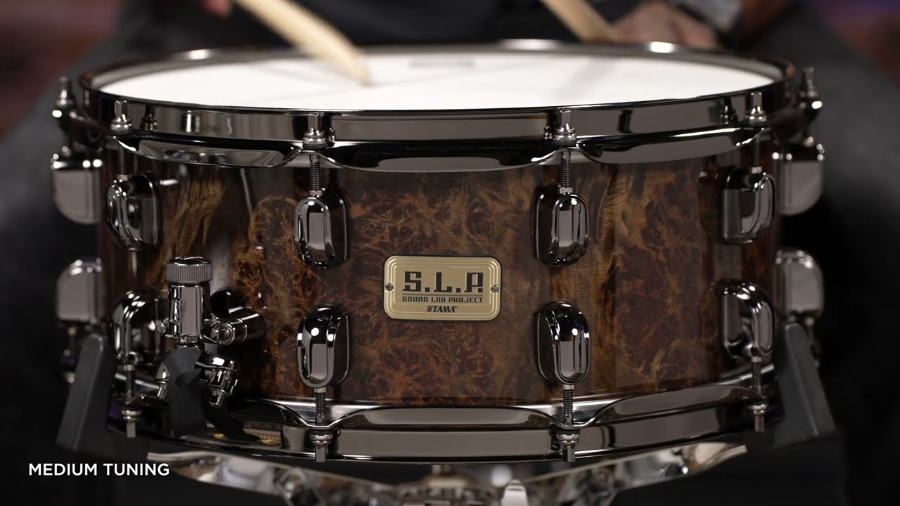 Tama 14x6 S.L.P. G-Maple Snare Drum - Kona Mappa Burl (LGM146KMB)