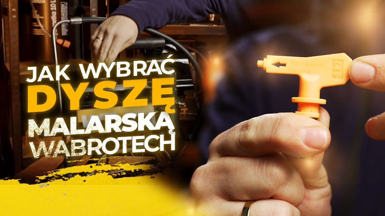Jak dobrać odpowiednią dyszę do farby? Jakie są rodzaje dysz do malowania agregatem malarskim?