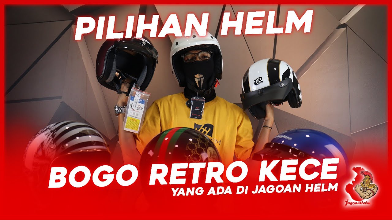 INI DIA PILIHAN HELM BOGO RETRO | Jagoan Helm