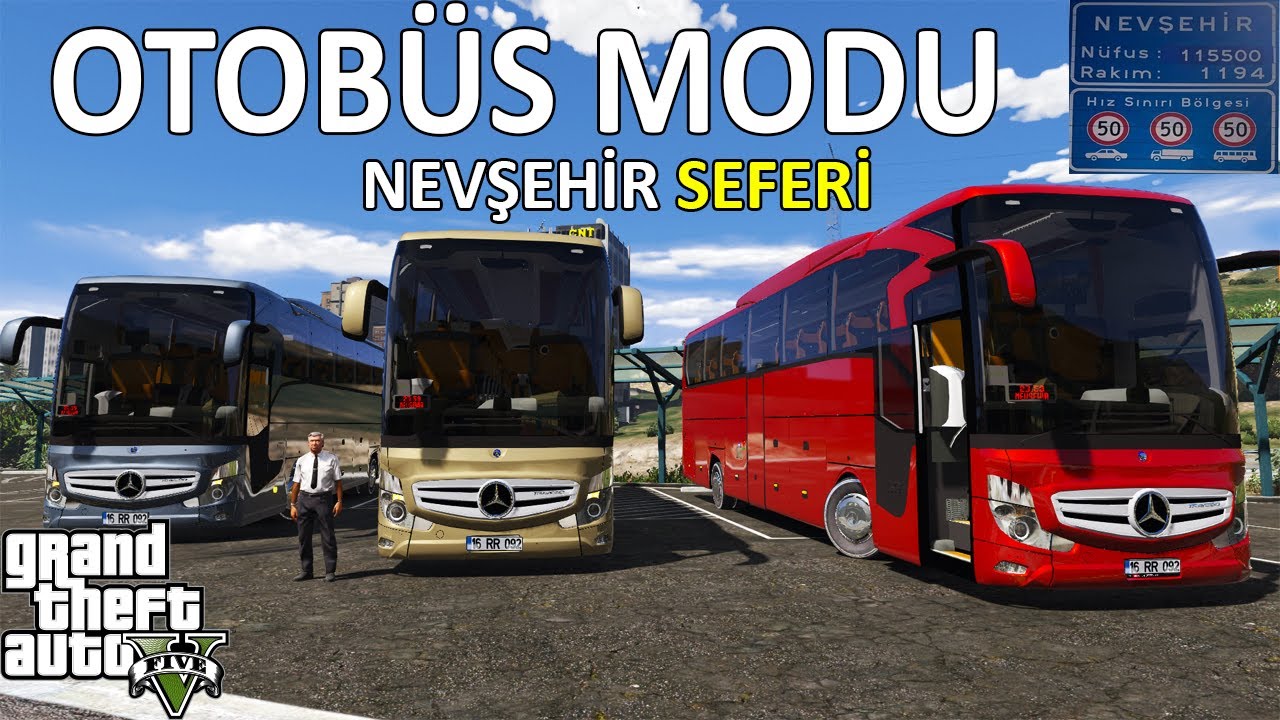 OTOBÜSÜ KAÇIRDILAR ! GTA 5 OTOBÜS MODU
