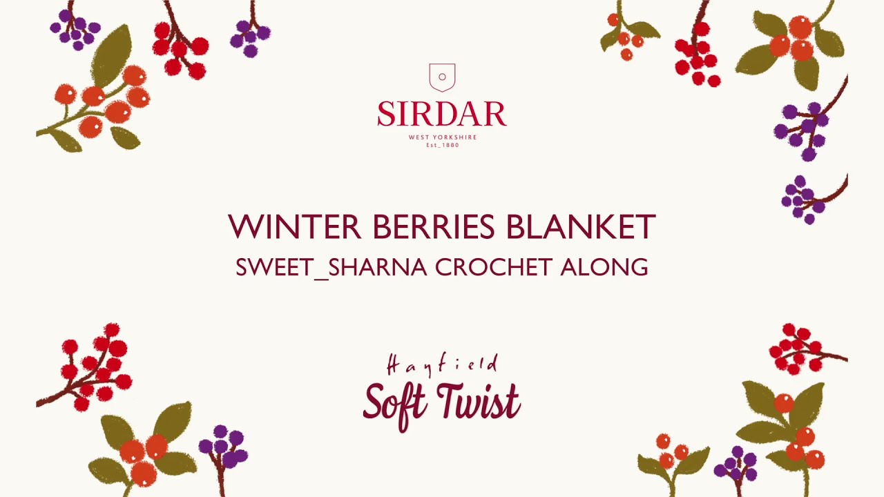 Winter Berries Blanket CAL: Introduction