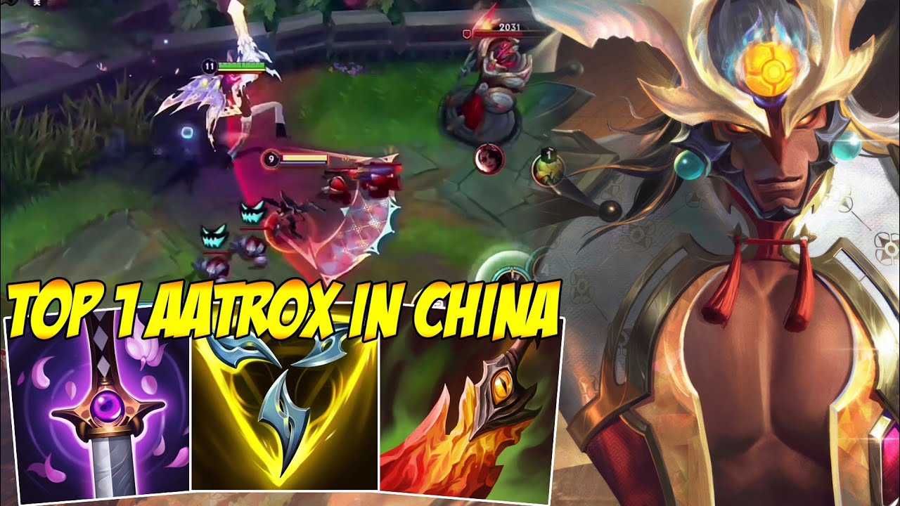 AATROX TOP IS NEW TICKET TO CHALLENGER (1VS5 WITH EASE) - WILD RIFT