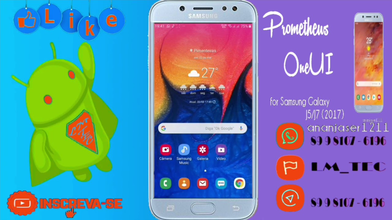 Review Rom Prometheus OneUI J5 Pro