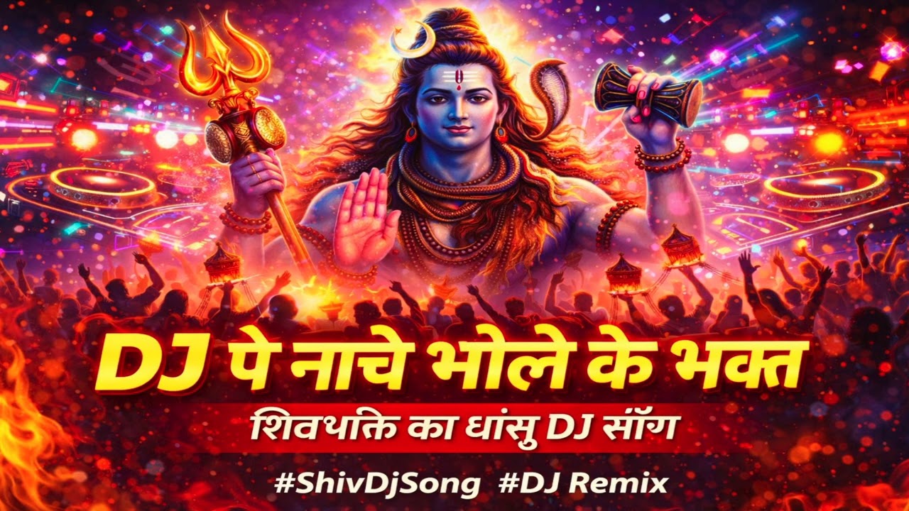 DJ पे नाचे भोले के भक्त | New Shiv DJ Song 2026 | Har Har Mahadev Dance Bhakti Song
