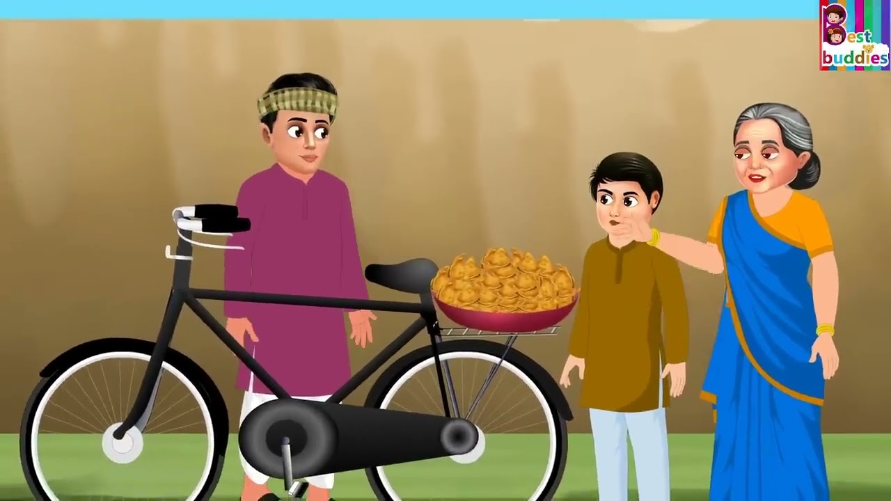 साइकिल समोसे वाला | Cycle Samose Wala |Hindi Kahani | Moral Stories | Hindi Cartoon | Kahani | Story