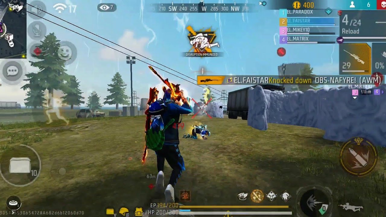 ⚡️Intense Last Zone Battle | AWM Clutch Moments || SAMSUNG S24 ULTRA || Faistar x EL 