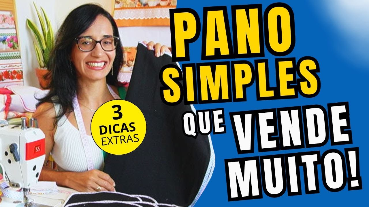 Como Vender Pano de Prato Simples – Ideias Baratas e Criativas