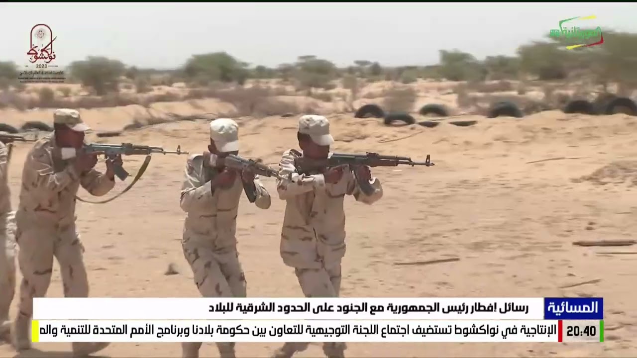 رسائل افطار رئيس الجمهورية مع الجنودعلى الحدود الشرقية للبلاد