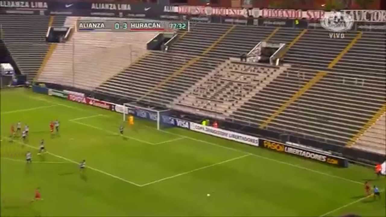 Alianza Lima 0 - 4 Huracán Copa Libertadores 2015