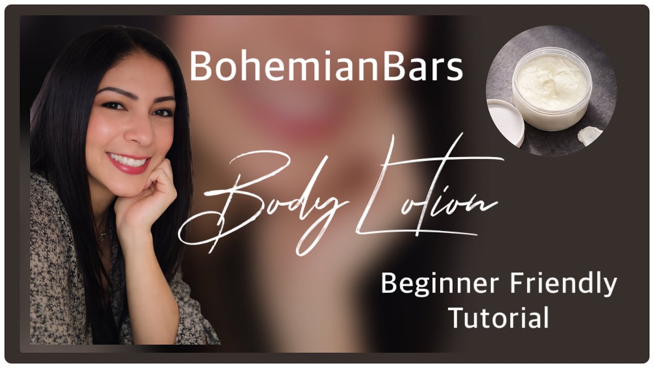 How I Make My Luxury Body Lotion | BohemianBars Tutorial