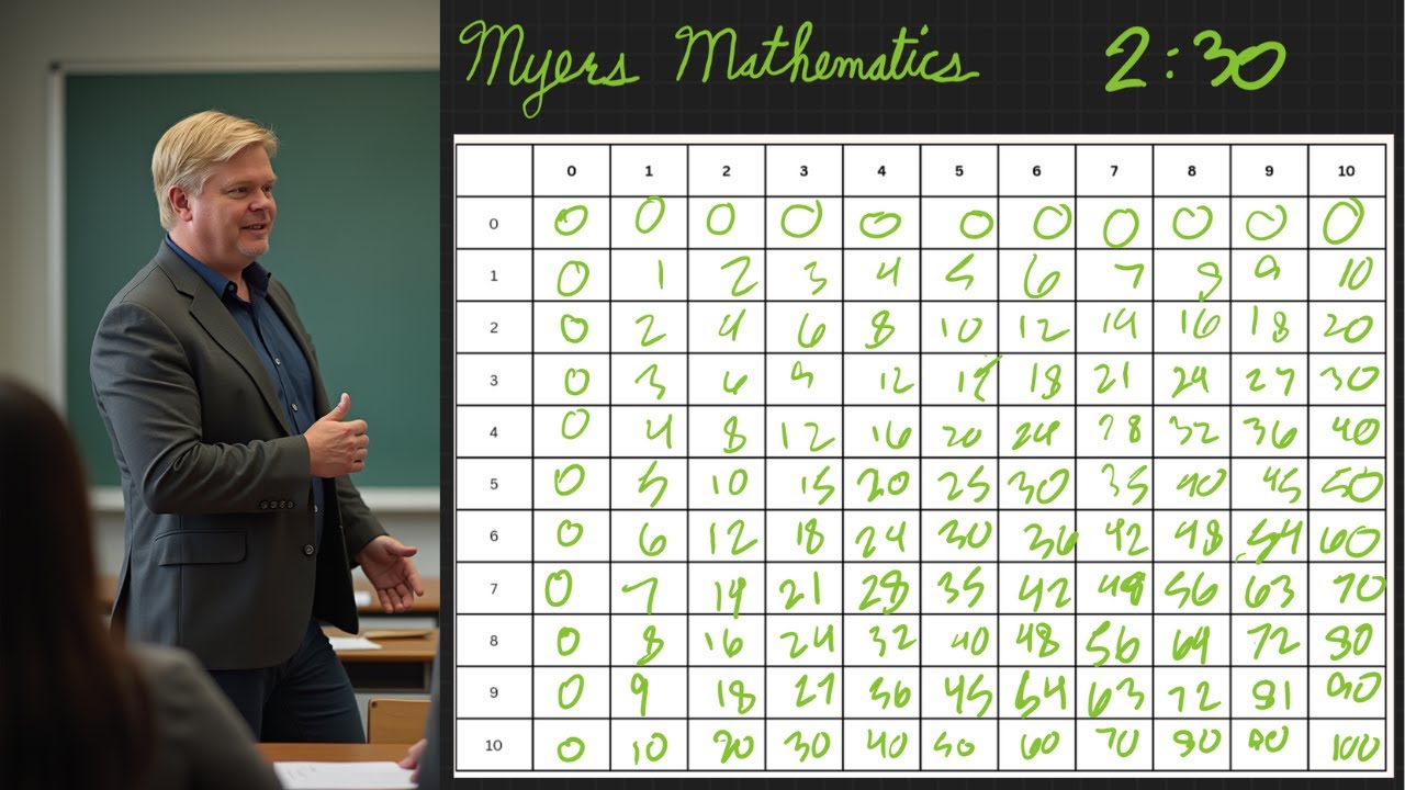 Multiplication Tables