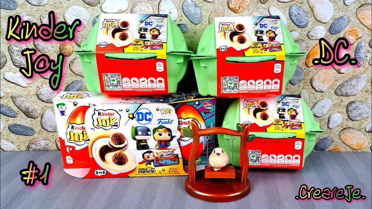 Kinder Joy DC // Apriamoli Insieme // #1 ❤️