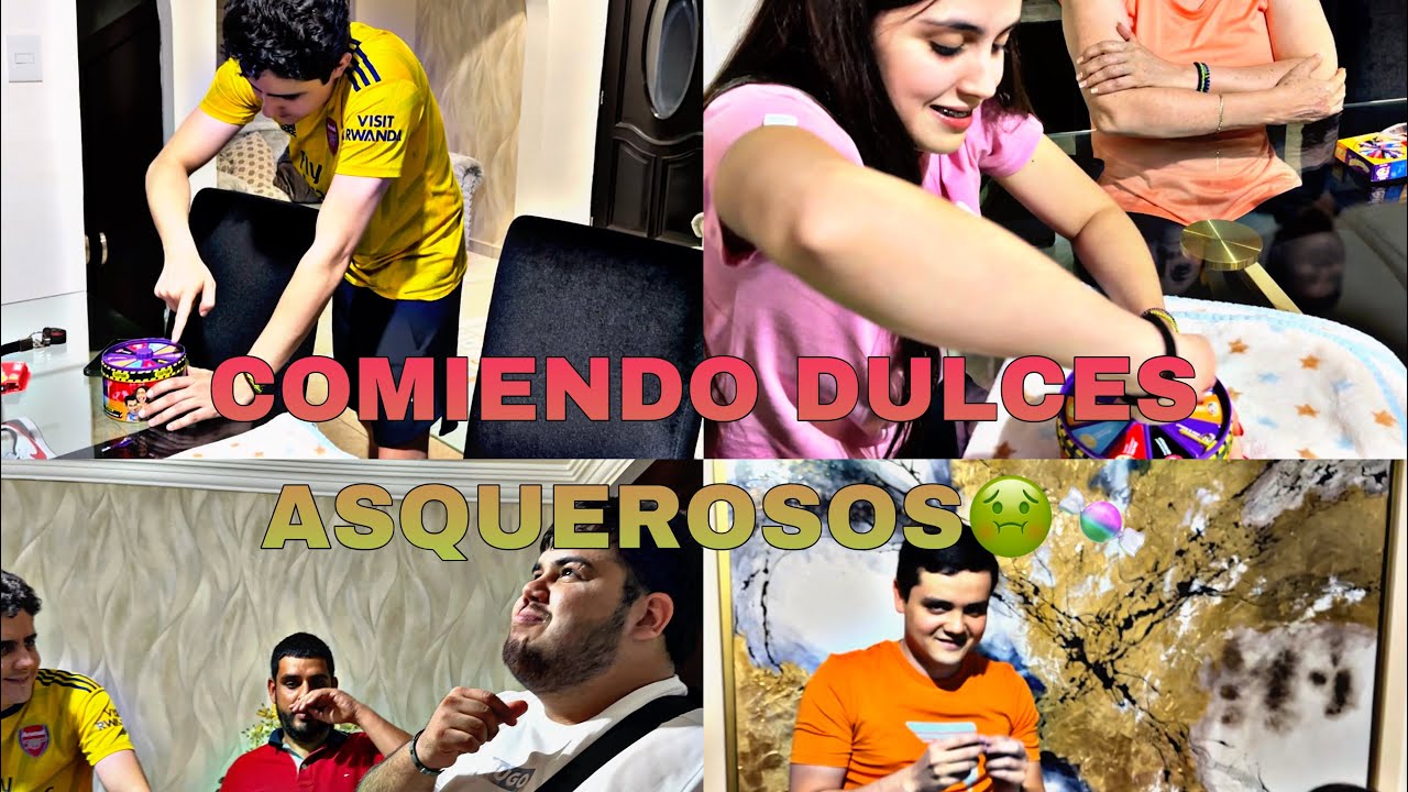 COMIMOS DULCES ASQUEROSOS LOS TOYS Y YO🤢🍬😂/MAYVE CASTRO‼️