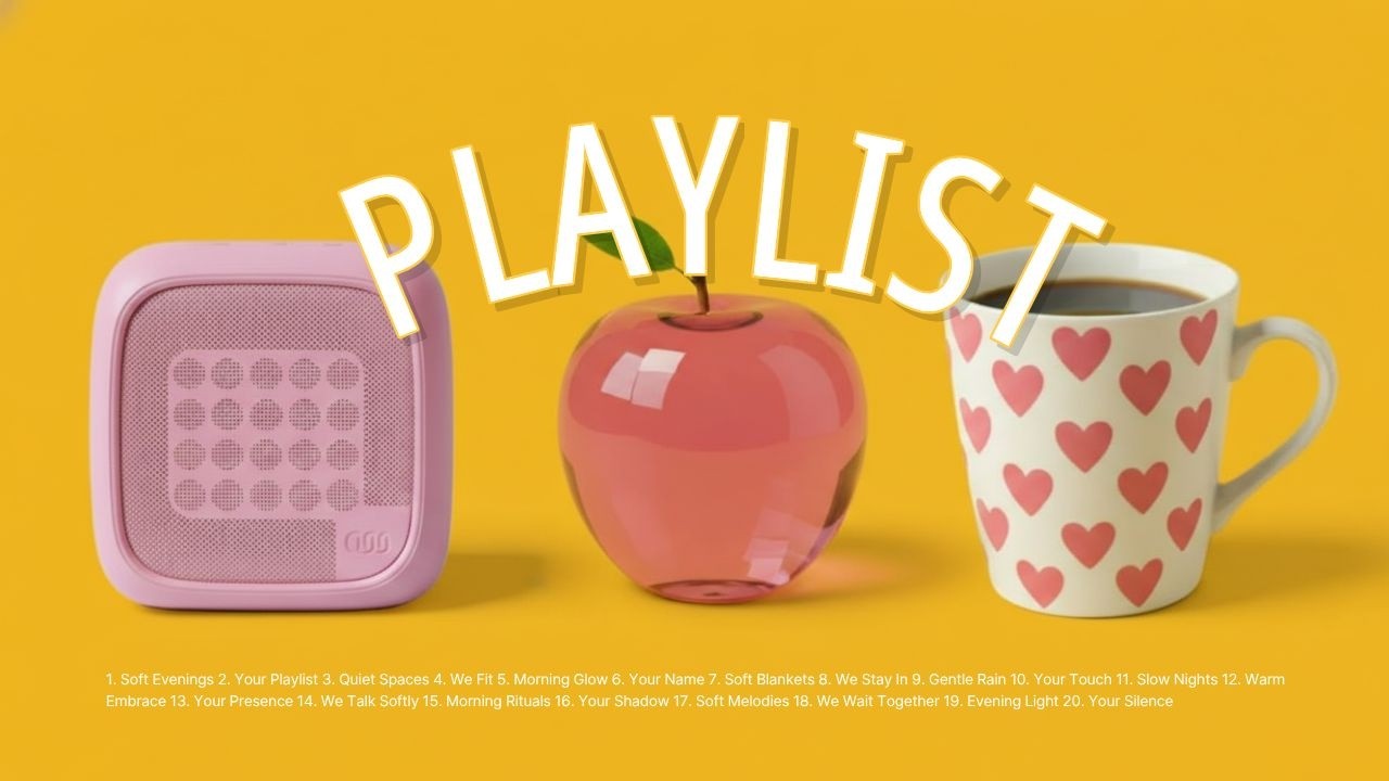 Playlist 🎧 작은 스피커에서 시작되는 기분 좋은 하루 | 부드러운 Indie Pop