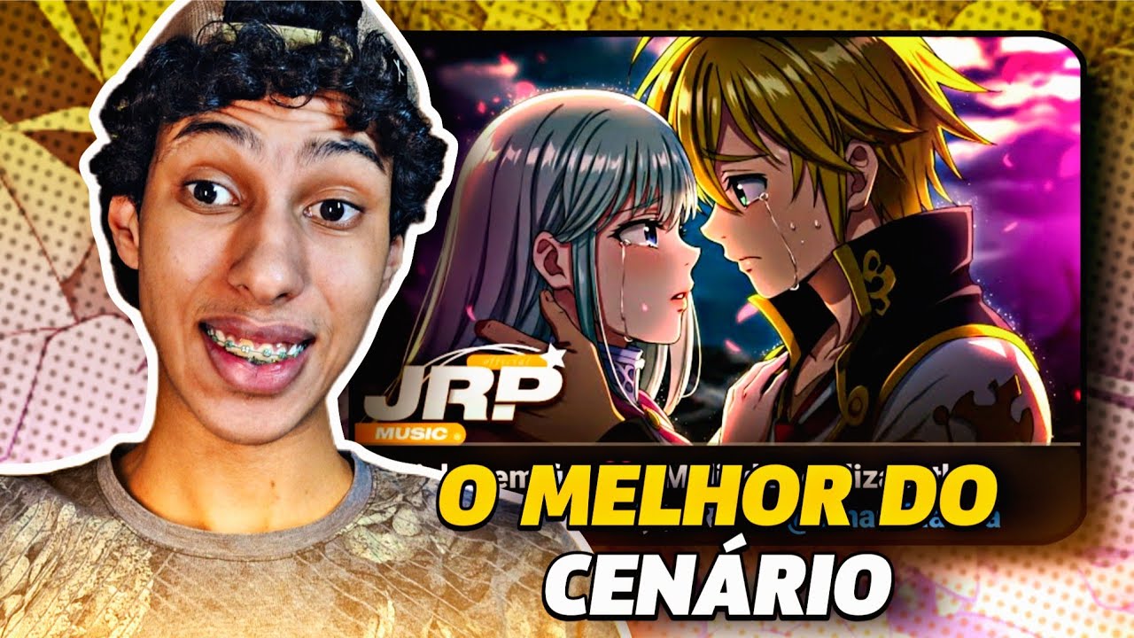 REACT - ♪ Ciclo sem fim 💔 | Meliodas e Elizabeth (Nanatsu no Taizai) | JRP ft. ‪@amandaareia‬