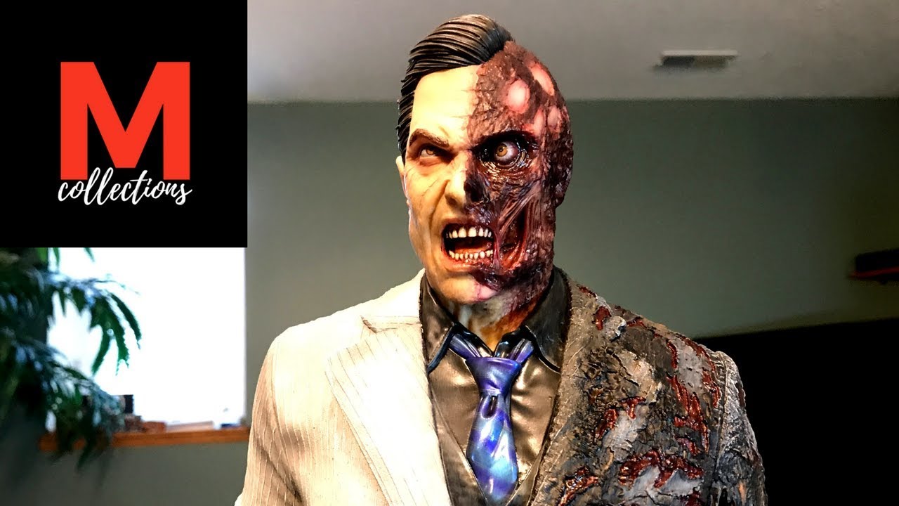 Batman Arkham Knight Two-Face Ex By Prime 1 Studio Unboxing & Review
