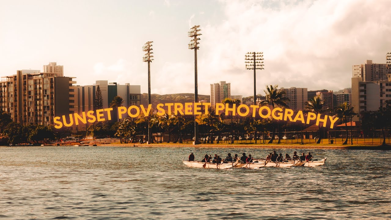 Sunset POV Street Photography
