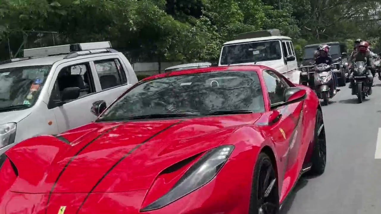 Supercar exhaust compilation in india 