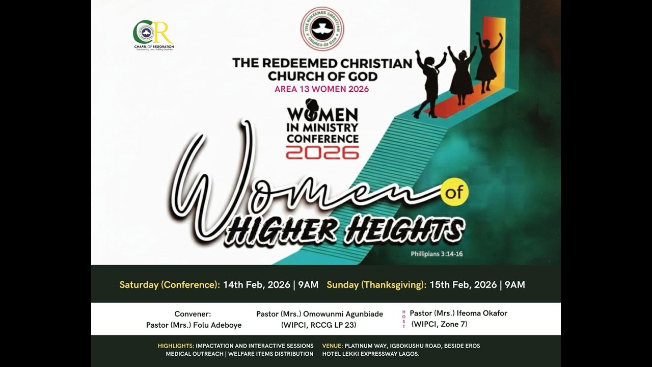 THANKSGIVING SERVICE- WOMEN IN MINISTRY || WOMEN OF HIGHER HEIGHTS || 15\2\26