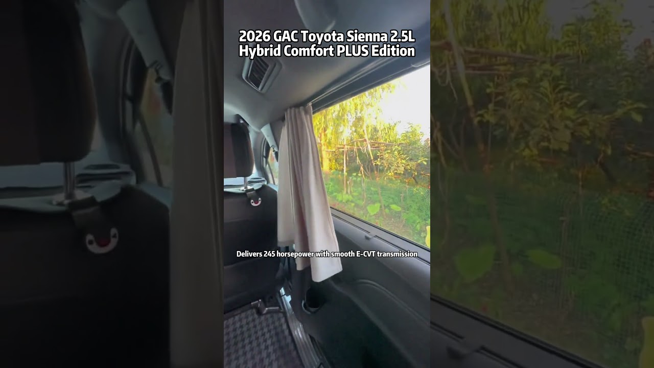 Vehicle Overview 🚗 2026 GAC Toyota Sienna 2.5L #automobile #car #cartok #cars #luxury #bestluxury
