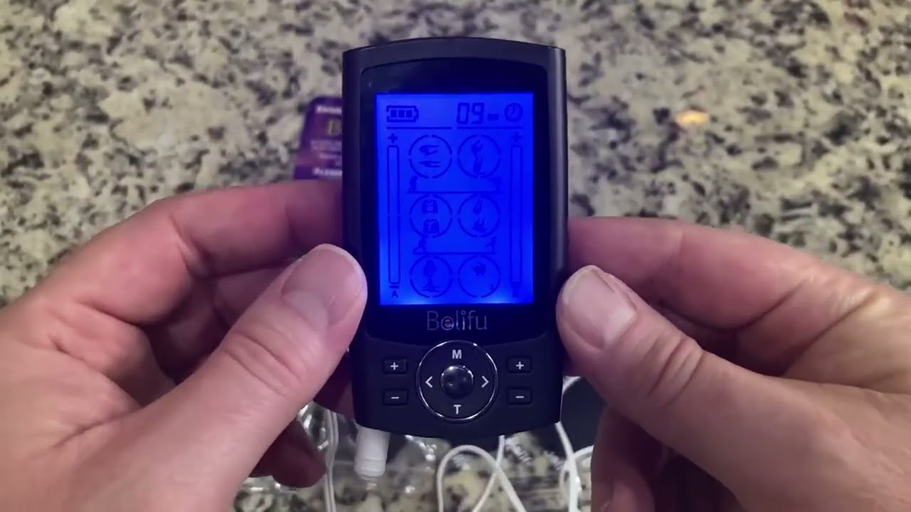 Обзор двухканального TENS EMS-устройства Belifu с 24 режимами миостимулятора для обезболивания