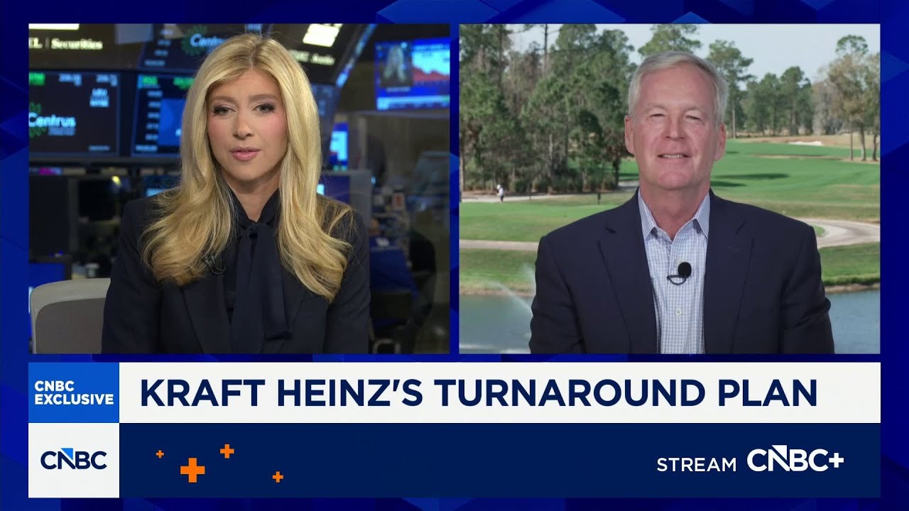 Kraft Heinz CEO on paused split: My focus is now on turning around the North American business