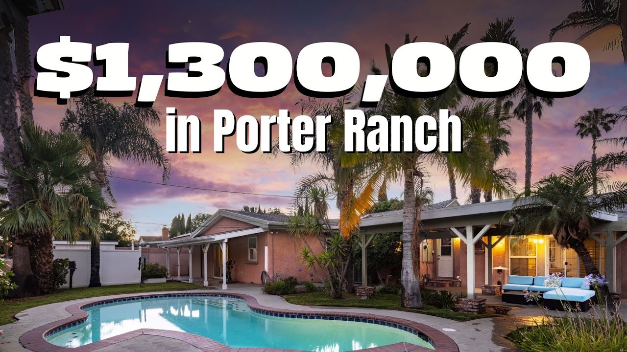 Inside a Stunning Porter Ranch Home for Sale | Single Story with Pool Multi-Generational Living