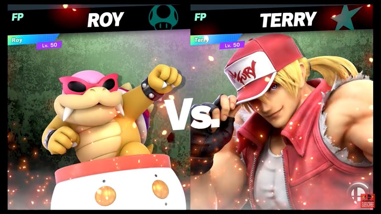 Super Smash Bros Ultimate Amiibo Fights – 6pm Poll Roy Koopa vs Terry