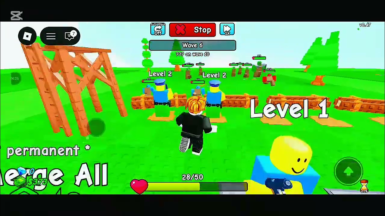 Roblox Play merge your Army 🗿