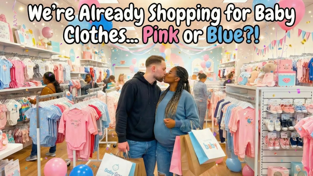 We’re Already Shopping for Baby Clothes Pink or Blue?!
