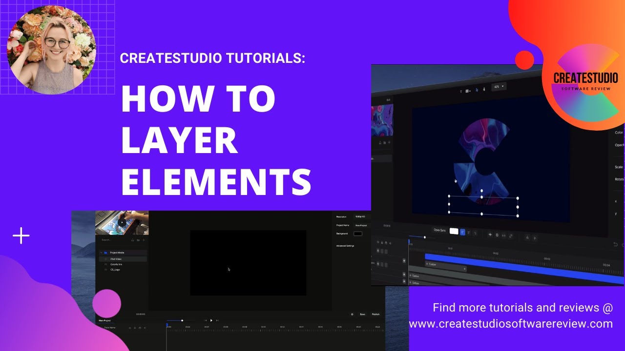 How to Layer Elements in CreateStudio