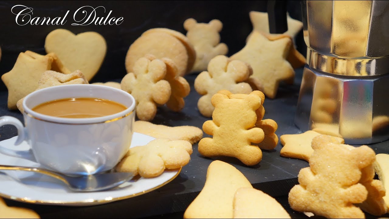 GALLETAS DE MANTEQUILLA RICAS RICAS  RECETA MUY FÁCIL