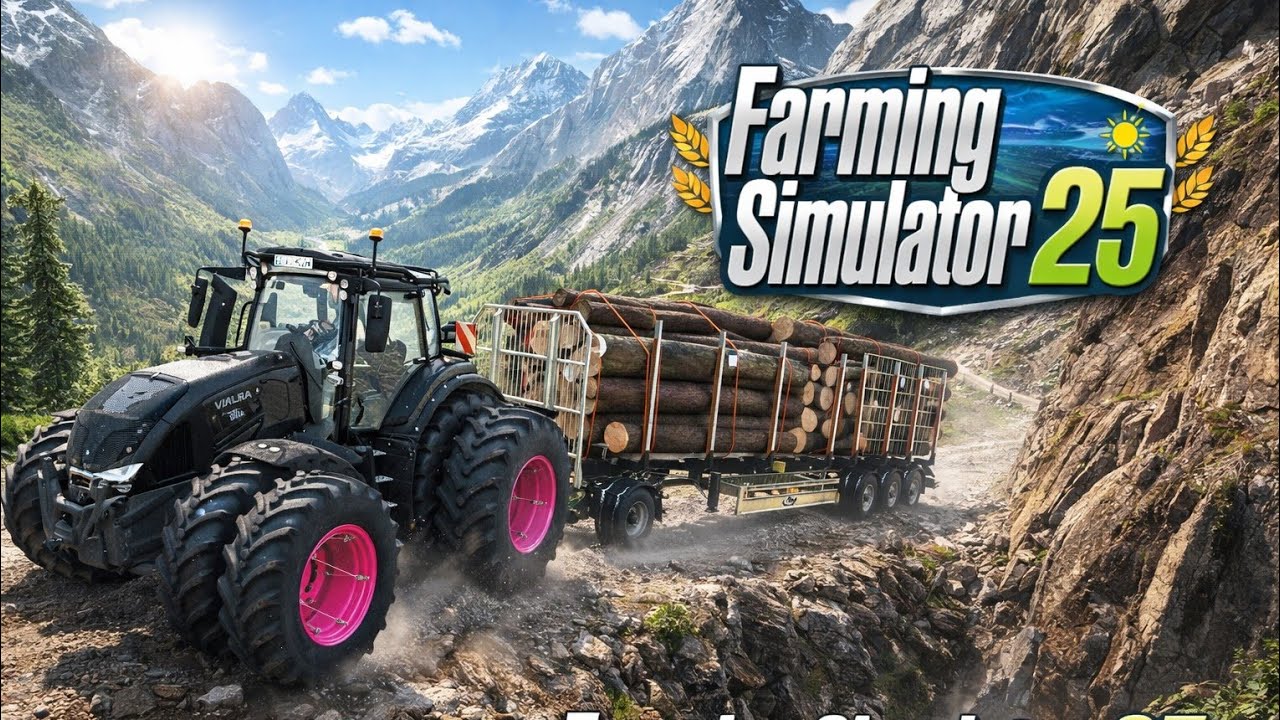 Can this Valtra Survive the Mountains? | Farming Simulator 2025