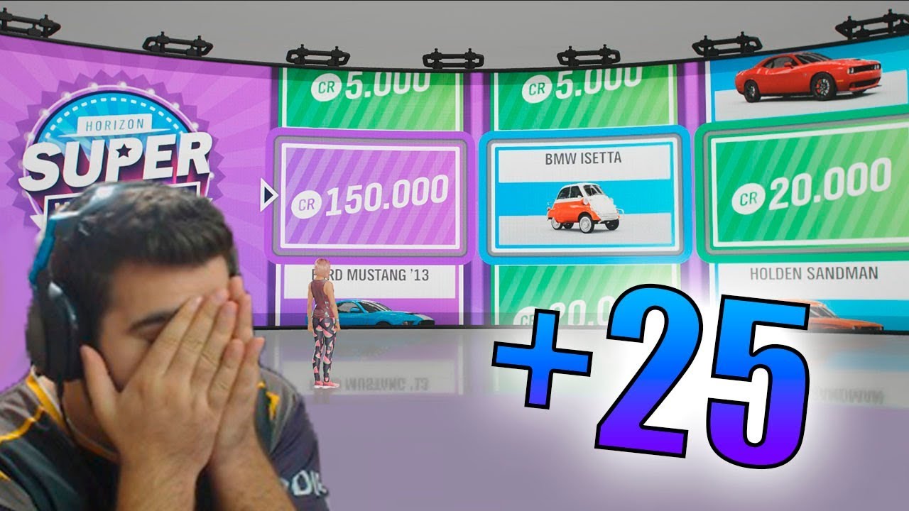 +25 SUPER RULETAS x3 ¿Épico o lamentable? | Forza Horizon 4 | BraxXter