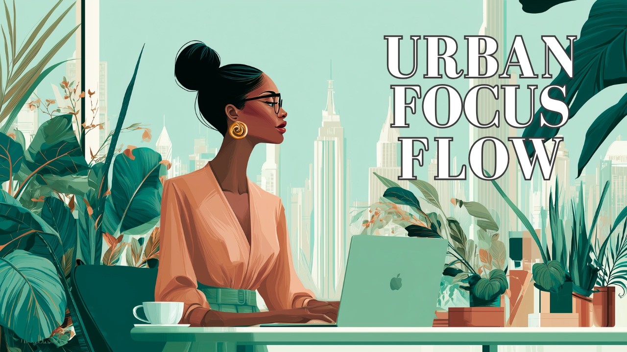 Urban Focus Flow | Calm Lofi Beats for Work, Study & Deep Concentration